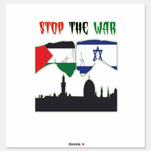 Palestine Car Sticker Palestinian Flag Decal Gaz Sticker