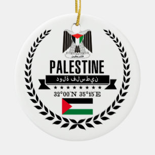 Palestine Ceramic Ornament
