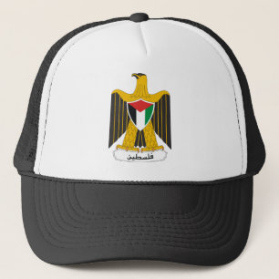 Palestine Coat Of Arms Trucker Hat