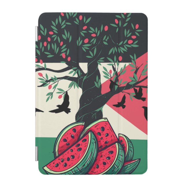 palestine culuture | palestine watermelon, olive t iPad mini cover (Front)