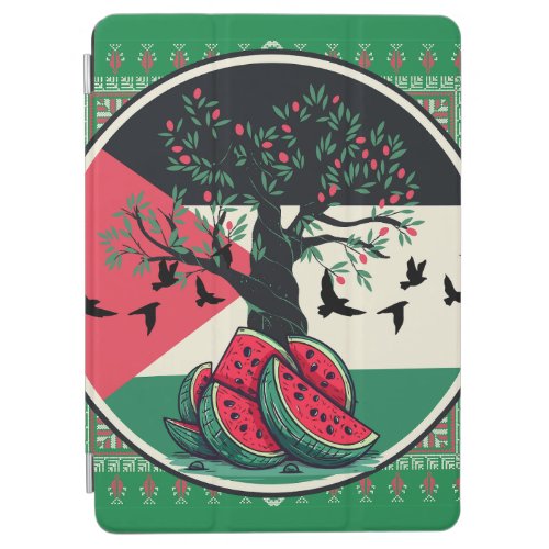 palestine culuture palestine watermelon olive tree iPad air cover