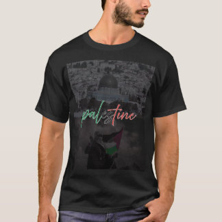 Palestine Dome of the Rock & Freedom Flag – Solida T-Shirt