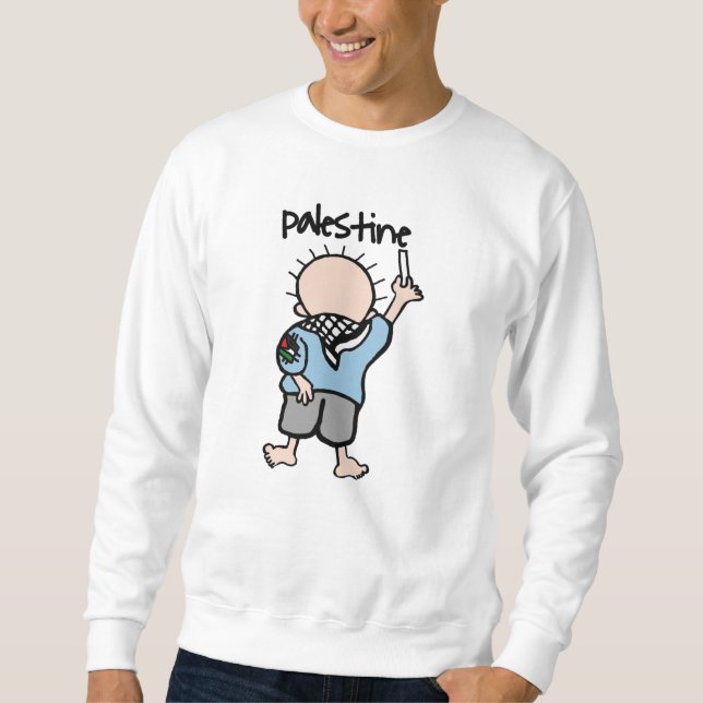 Palestine elegant design sweatshirt (Front)