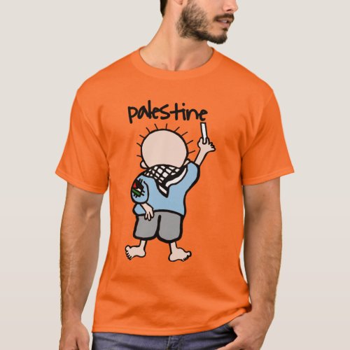 Palestine elegant handala design  T_Shirt