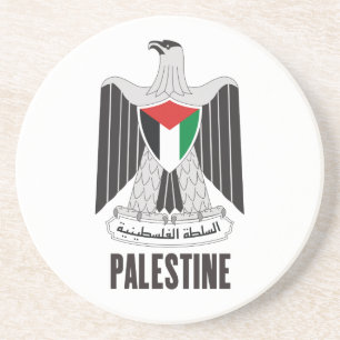PALESTINE - emblem/flag/coat of arms/symbol Drink Coaster