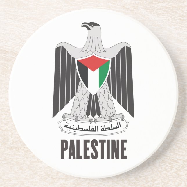 PALESTINE - emblem/flag/coat of arms/symbol Drink Coaster (Front)