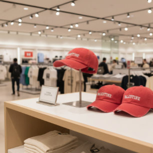 Palestine Embroidered Baseball Cap