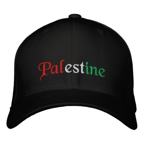 Palestine Embroidered Baseball Hat