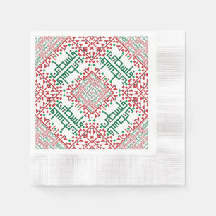 Palestine Embroidery tatreez Pattern Napkins