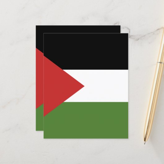 Palestine flag (Front/Back In Situ)