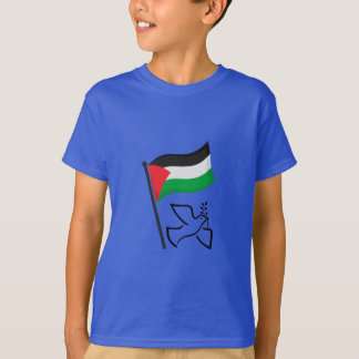 Palestine Flag فلسطين Peace Dove | Free Palestine  T-Shirt