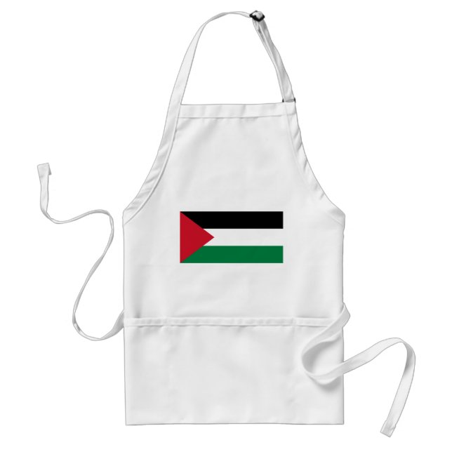Palestine Flag Adult Apron (Front)