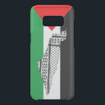 Palestine Flag and Map with Keffiyeh Pattern Uncommon Samsung Galaxy S8 Case<br><div class="desc">Palestine Map and Flag With Keffiyeh Pattern Design symbol of Resistance and Freedom. Fast forward to the 1960s and the rise of the Palestinian resistance movement, the prominent Palestinian politician, Yasser Arafat, further solidified this meaning behind the keffiyeh. The keffiyeh became Arafat’s personal trademark as he draped it over his...</div>