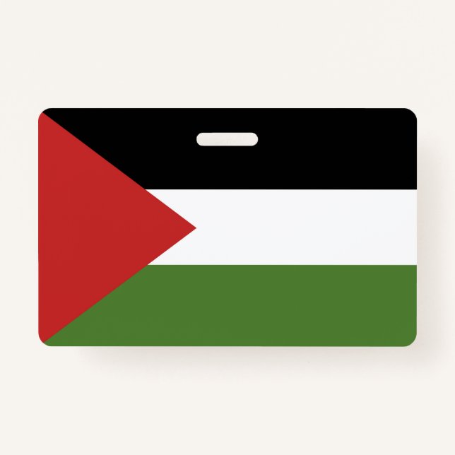Palestine flag badge (Front)