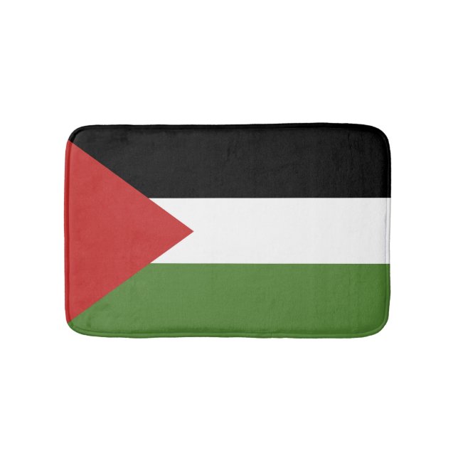 Palestine flag bath mat (Front)