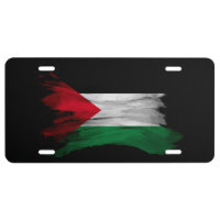 Palestine flag brush stroke, national flag