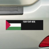 Palestine Flag Bumper Sticker | Zazzle