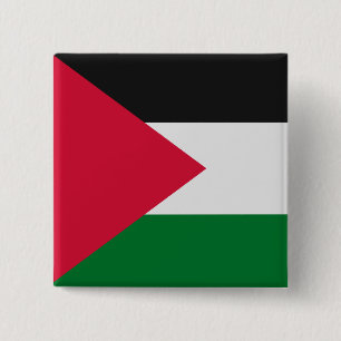 Palestine Flag Button