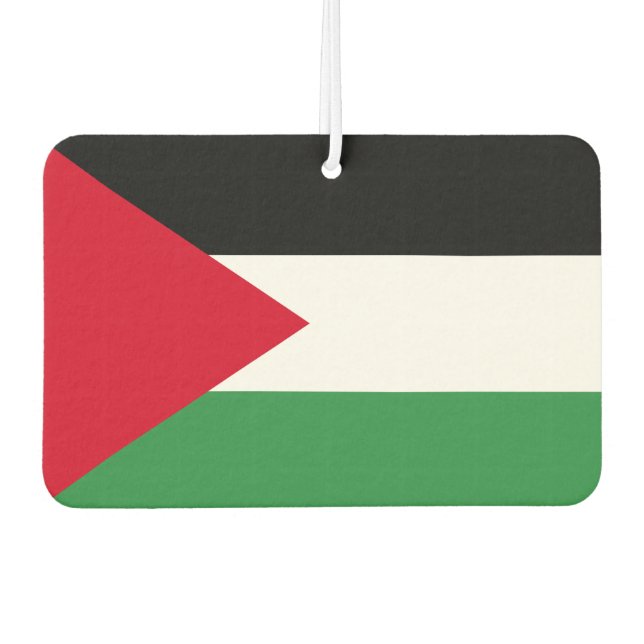Palestine Flag Car Air Freshener (Front)