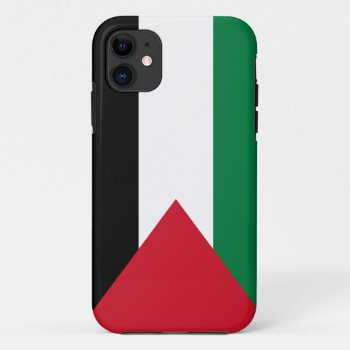 Palestine Flag Iphone 11 Case by FlagWare at Zazzle