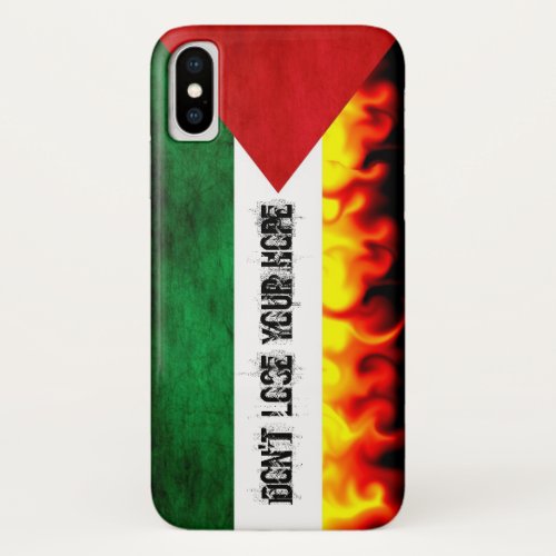 Palestine Flag iPhone X Case