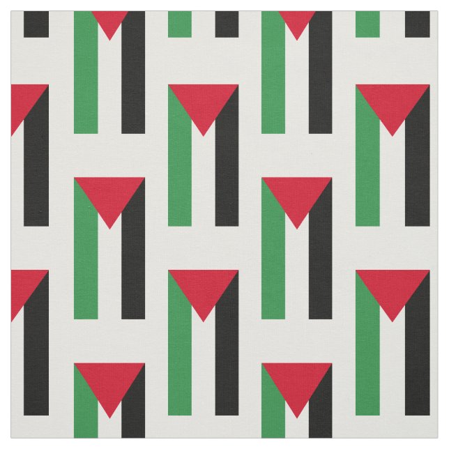 Palestine Flag Fabric (Swatch)
