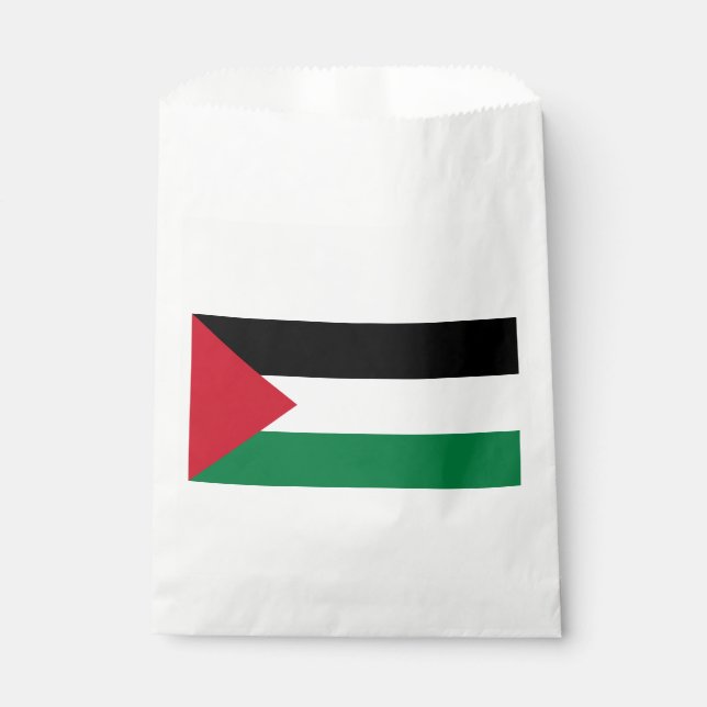 Palestine Flag Favor Bag (Front)