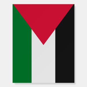 Palestine Flag Foam Board Sign