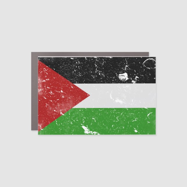 Palestine Flag Free Palestine Palestinian pride Car Magnet (Front)