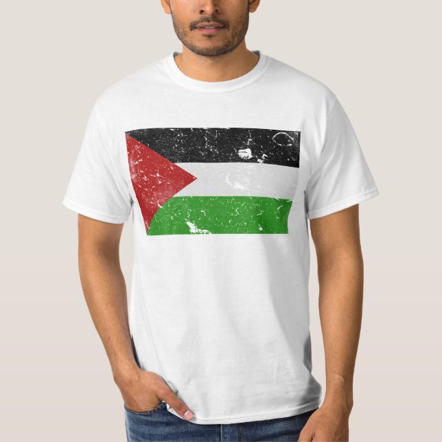 Palestine Flag Free Palestine Palestinian pride T-Shirt (Front)
