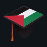 Palestine Flag Graduation Cap Topper<br><div class="desc">Patriotic flag of Palestine.</div>