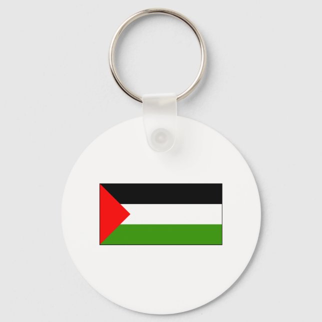 Palestine FLAG International Keychain (Front)