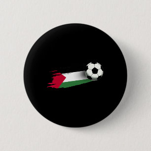 Palestine Flag Jersey Palestine Soccer Team Palest Button