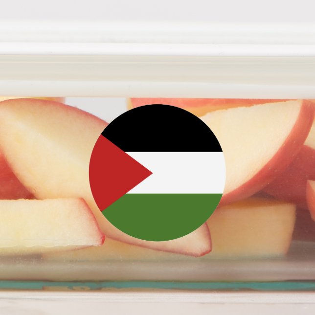 Palestine flag kids' labels (Affixed)