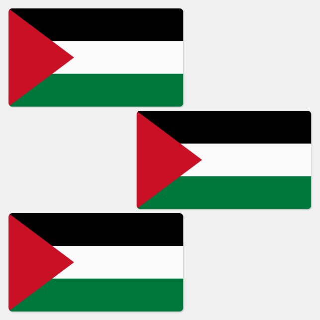 Palestine Flag Labels (Group)