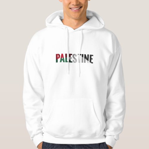 PALESTINE FLAG NAME فلسطين HOODIE