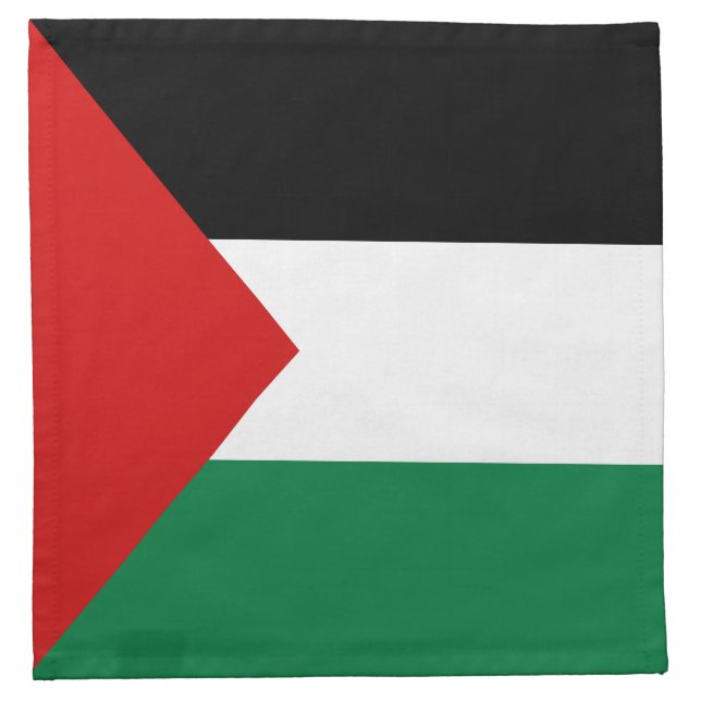Palestine Flag Napkin (Front)