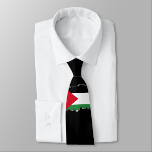 Palestine Flag Neck Tie