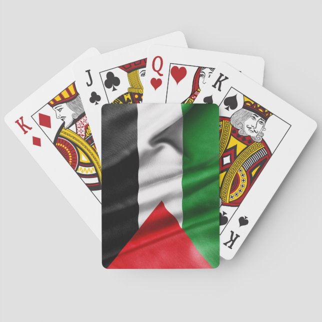 Palestine Flag Poker Cards (Back)