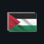 Palestine Flag Rectangle Car Magnet<br><div class="desc">The Palestine Flag Rectangle Car Magnet is a powerful symbol of freedom and public opinion. Featuring the iconic colors of green, black, red and white, this flagrepresemts the aspirations of a free Palestine. Display this magnet on your car with pride and show your support for justice, equality, and the right...</div>