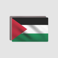 Palestine Flag Rectangle Car Magnet