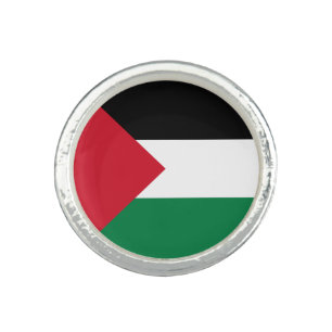 Palestine Flag Ring