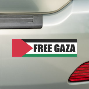 Palestine flag, Save Gaza, free Gaza Car Magnet
