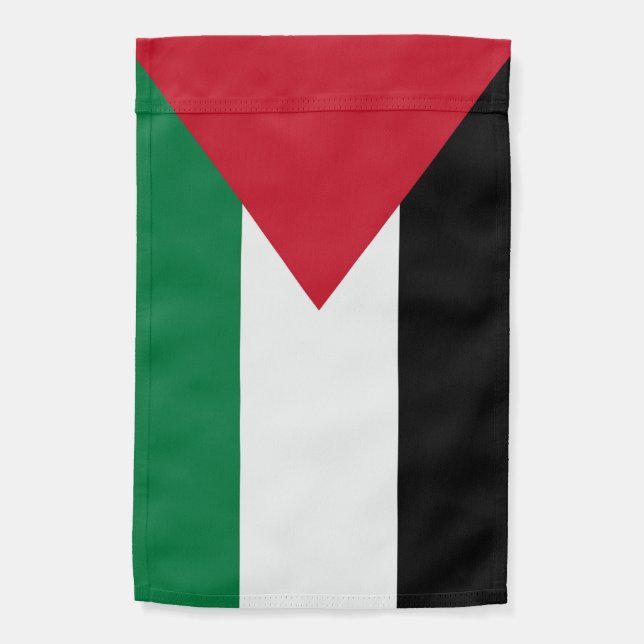 Palestine flag, Save Gaza, free Gaza Garden Flag (Back)