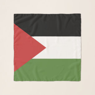 Palestine flag scarf