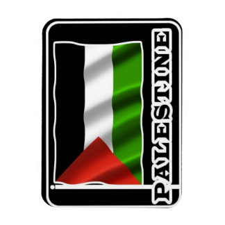 Palestine Flag Souvenir Fridge Magnet