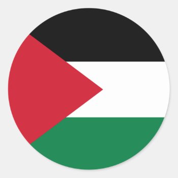 Palestine Flag Sticker by Stormborn at Zazzle