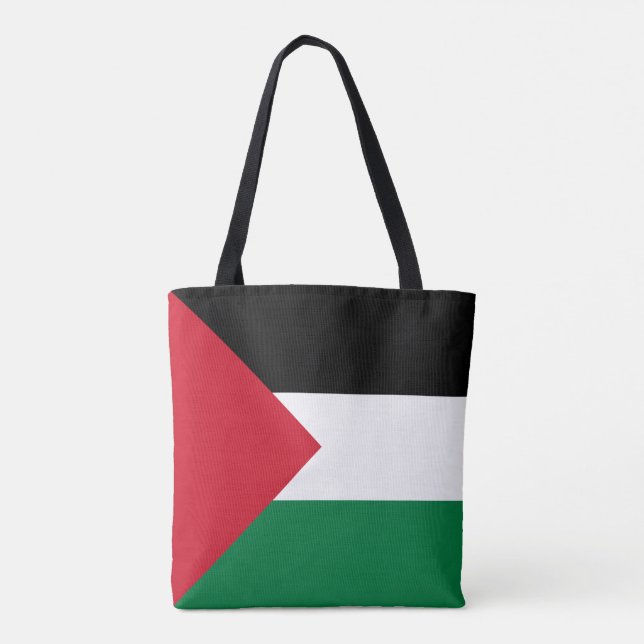 Palestine Flag Tote Bag (Back)