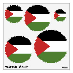 Palestine flag wall decal