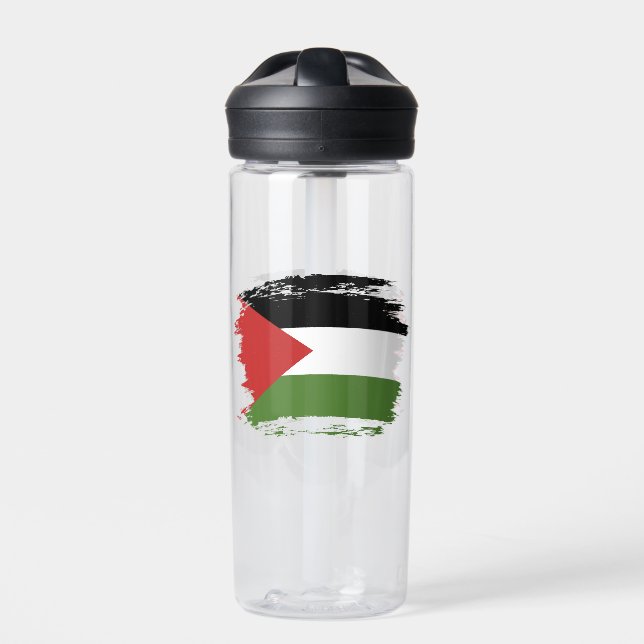 Palestine flag water bottle (Front)
